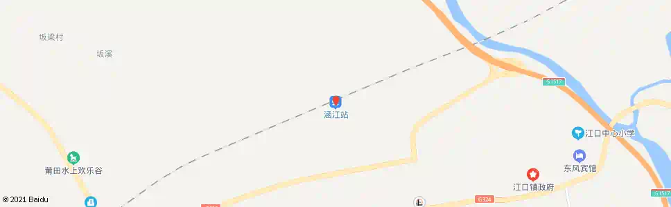 莆田涵江火车站_公交站地图_莆田公交_妙搜公交查询2025