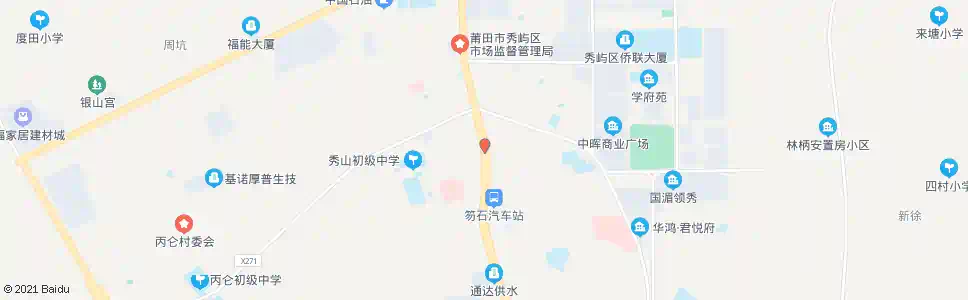 莆田西天尾_公交站地图_莆田公交_妙搜公交查询2025