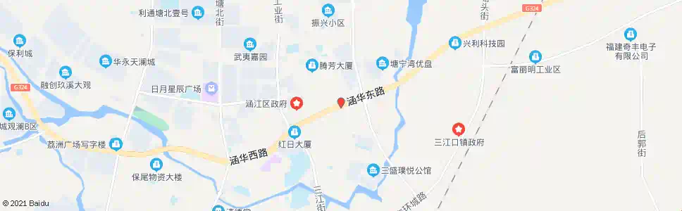 莆田涵江区交警大队_公交站地图_莆田公交_妙搜公交查询2025