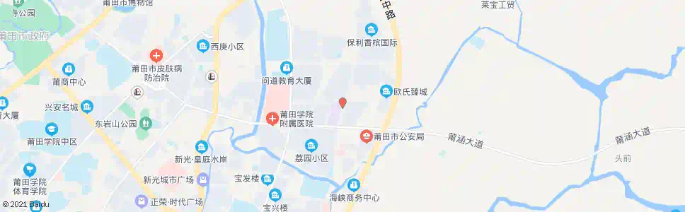 莆田新天地广场_公交站地图_莆田公交_妙搜公交查询2025