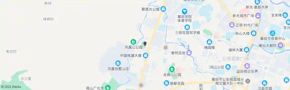 莆田凤凰山广场_公交站地图_莆田公交_妙搜公交查询2025