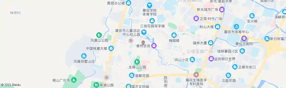 莆田市交警支队_公交站地图_莆田公交_妙搜公交查询2025