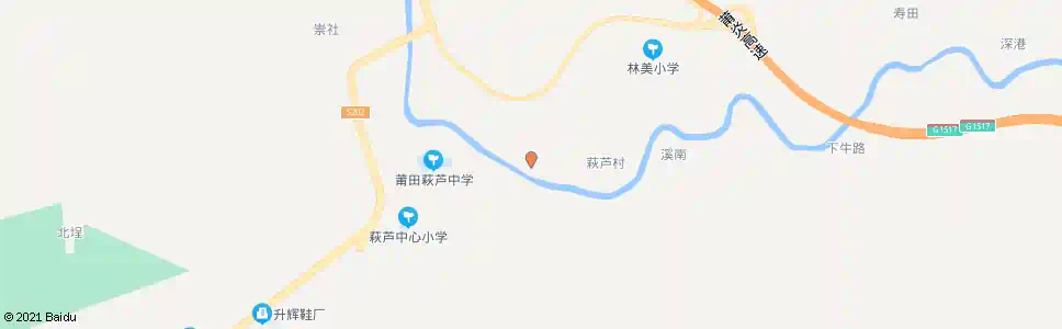 莆田萩芦镇(萩芦溪)_公交站地图_莆田公交_妙搜公交查询2025