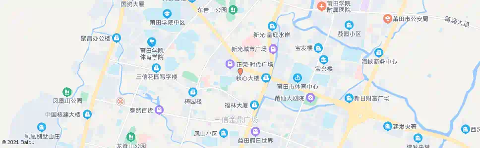 莆田军分区路口_公交站地图_莆田公交_妙搜公交查询2025