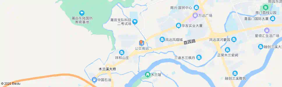 莆田市公交南站_公交站地图_莆田公交_妙搜公交查询2025