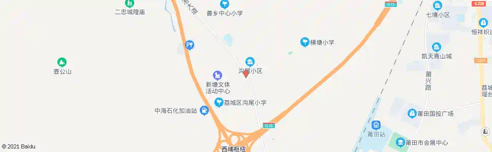 莆田沟尾_公交站地图_莆田公交_妙搜公交查询2025