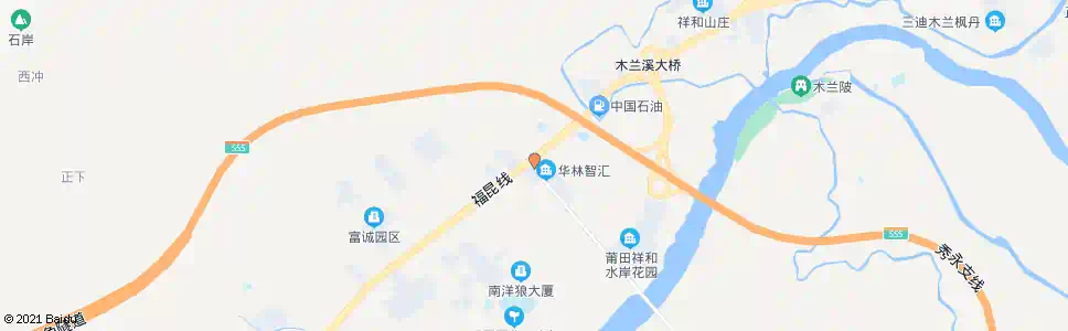 莆田华林工业园口_公交站地图_莆田公交_妙搜公交查询2025
