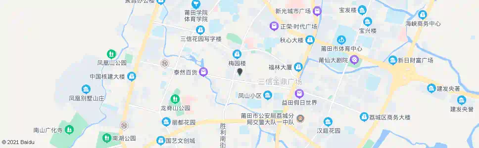 莆田中山中学_公交站地图_莆田公交_妙搜公交查询2025