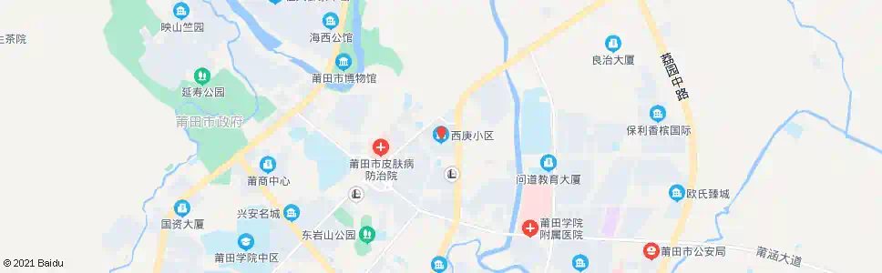 莆田西庚小区_公交站地图_莆田公交_妙搜公交查询2025