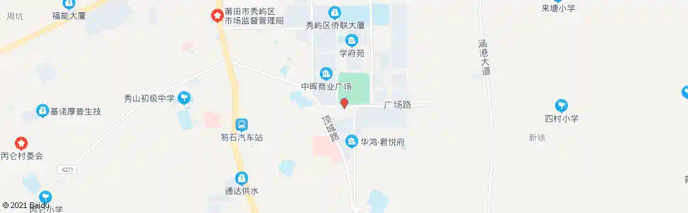 莆田秀屿区政府广场_公交站地图_莆田公交_妙搜公交查询2025