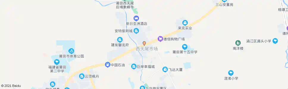 莆田西天尾镇路口_公交站地图_莆田公交_妙搜公交查询2025