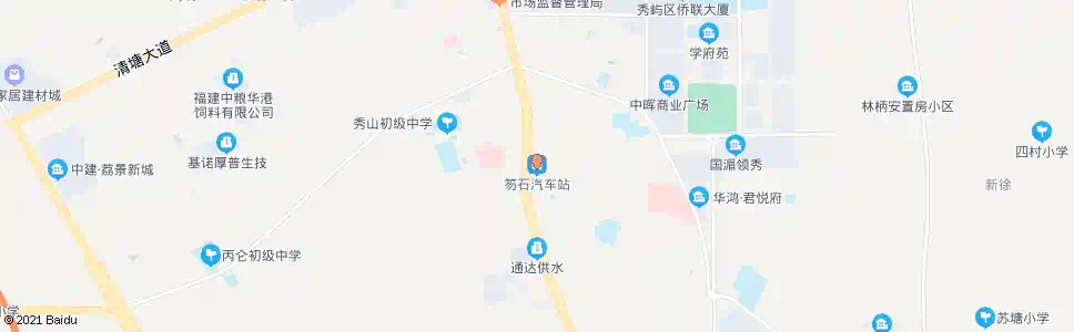 莆田笏石汽车站_公交站地图_莆田公交_妙搜公交查询2025