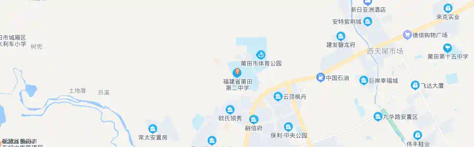 莆田洋西(莆田二中)_公交站地图_莆田公交_妙搜公交查询2025
