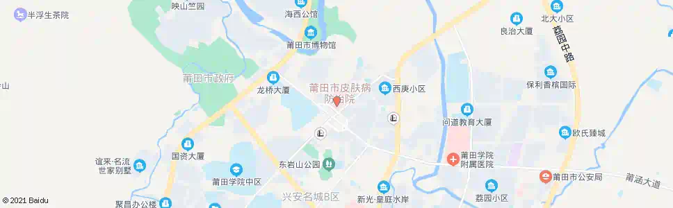 莆田市中医医院_公交站地图_莆田公交_妙搜公交查询2025