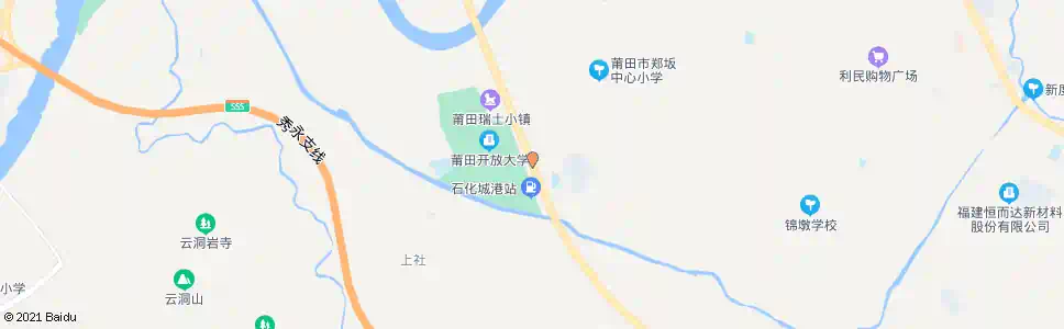 莆田沟口_公交站地图_莆田公交_妙搜公交查询2025