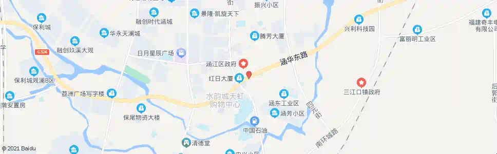 莆田涵江区政府_公交站地图_莆田公交_妙搜公交查询2025