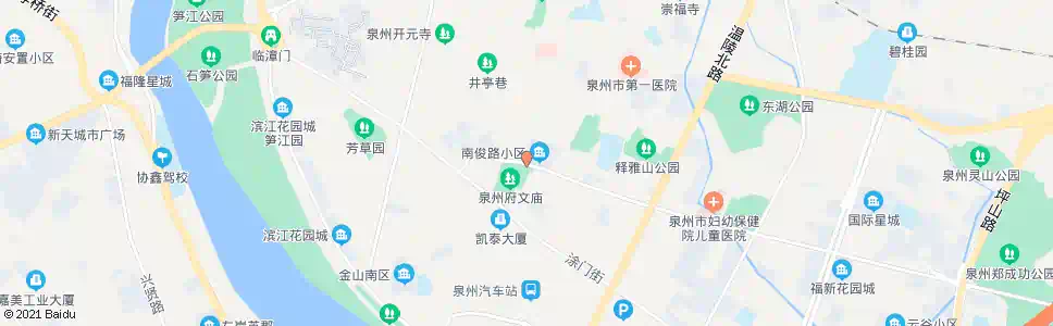 泉州打锡街_公交站地图_泉州公交_妙搜公交查询2025