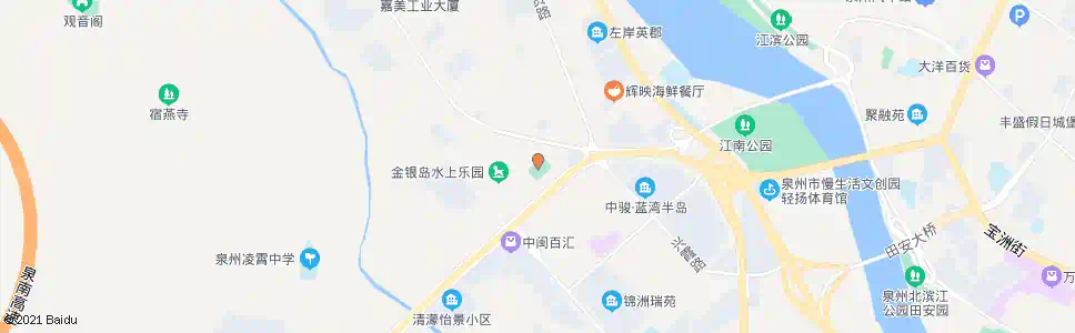 泉州展览城_公交站地图_泉州公交_妙搜公交查询2025