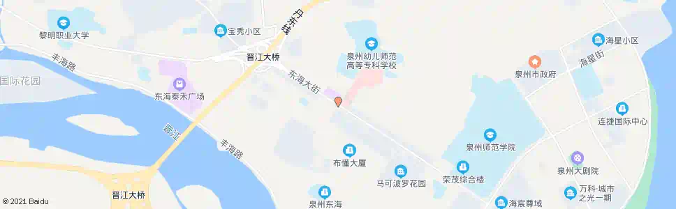泉州医大二院东海院区_公交站地图_泉州公交_妙搜公交查询2025