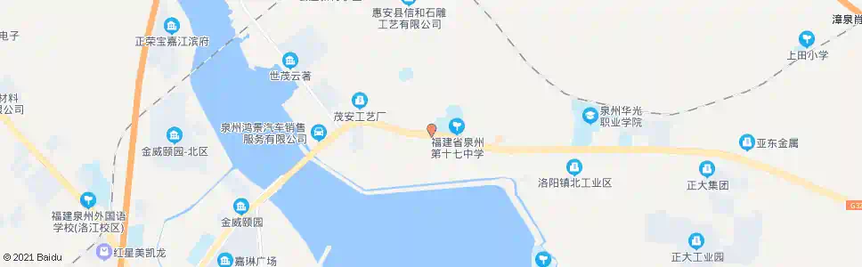 泉州洛阳三角牌_公交站地图_泉州公交_妙搜公交查询2025