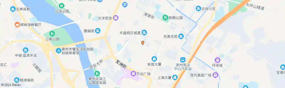 泉州海峡银行(浦西)_公交站地图_泉州公交_妙搜公交查询2025