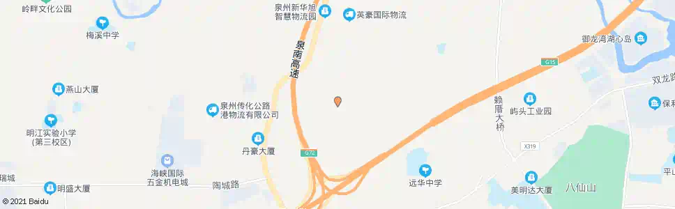 泉州车厝_公交站地图_泉州公交_妙搜公交查询2025