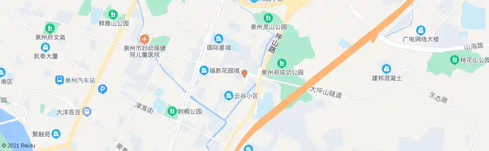 泉州公交大厦(冠亚城市花园)_公交站地图_泉州公交_妙搜公交查询2025