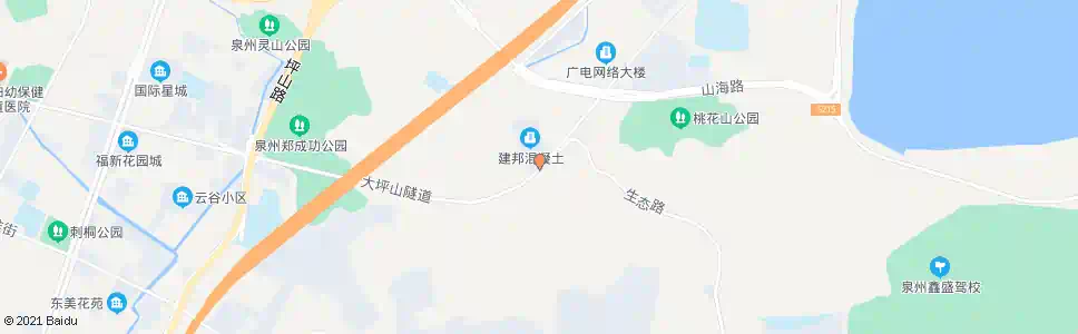 泉州坪山洞东侧_公交站地图_泉州公交_妙搜公交查询2025