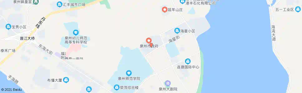 泉州县政府(南岭桥)_公交站地图_泉州公交_妙搜公交查询2025