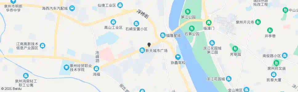 泉州笋江路西段_公交站地图_泉州公交_妙搜公交查询2025