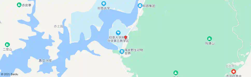 泉州仰大附中_公交站地图_泉州公交_妙搜公交查询2025