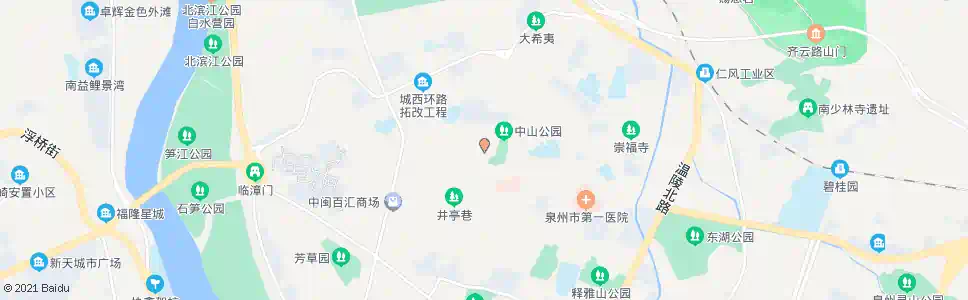 泉州第六中学_公交站地图_泉州公交_妙搜公交查询2025