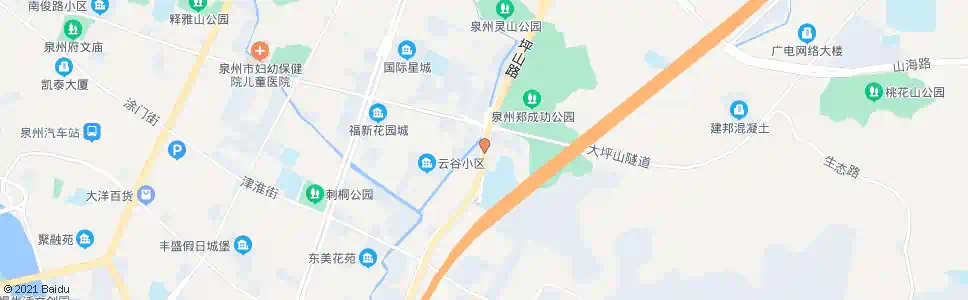 泉州云谷山兜_公交站地图_泉州公交_妙搜公交查询2025