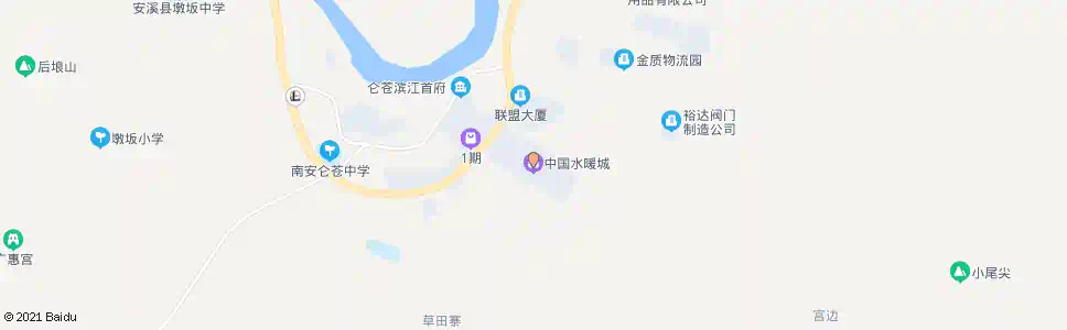 泉州中国水暖城_公交站地图_泉州公交_妙搜公交查询2025