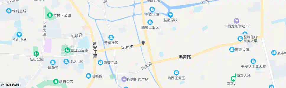 泉州湖中桥_公交站地图_泉州公交_妙搜公交查询2025