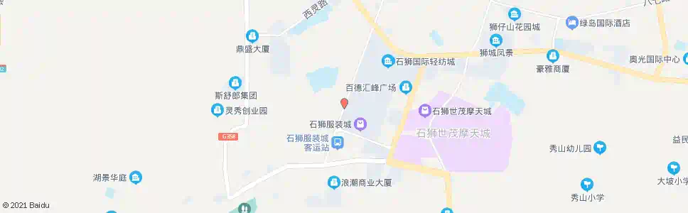 泉州石狮服装城南区_公交站地图_泉州公交_妙搜公交查询2025