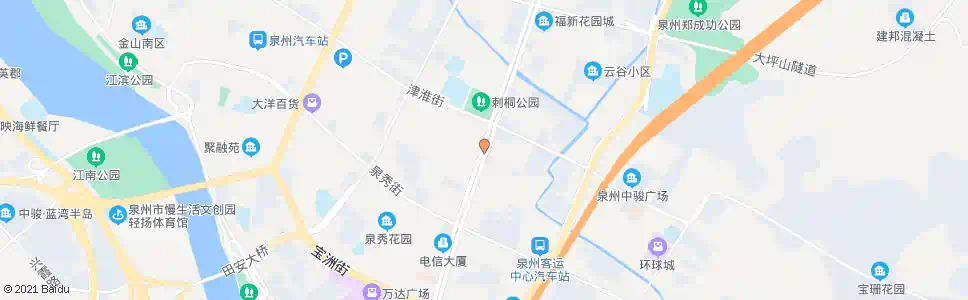 泉州东美街口_公交站地图_泉州公交_妙搜公交查询2025