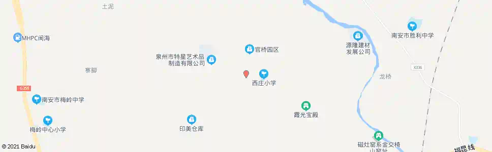 泉州西庄路口_公交站地图_泉州公交_妙搜公交查询2025