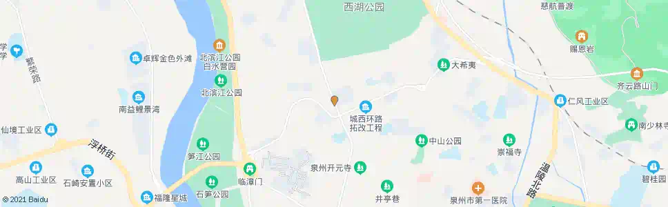 泉州西湖小区_公交站地图_泉州公交_妙搜公交查询2025