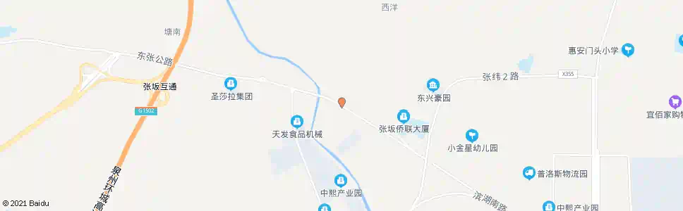 泉州张坂加油站_公交站地图_泉州公交_妙搜公交查询2025