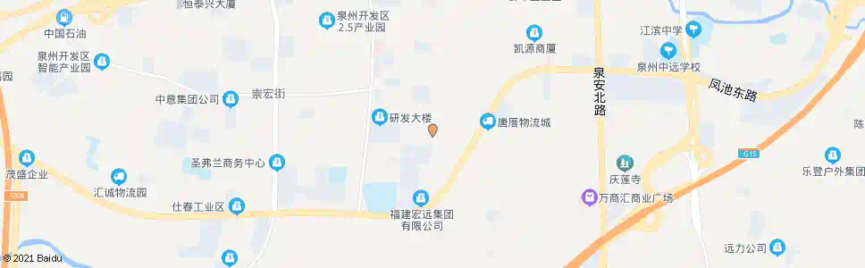 泉州美泰路南段始末站_公交站地图_泉州公交_妙搜公交查询2025