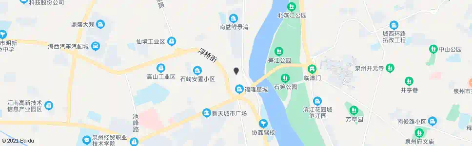泉州浮桥街道办事处_公交站地图_泉州公交_妙搜公交查询2025
