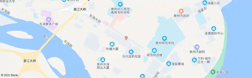 泉州东海大街中段_公交站地图_泉州公交_妙搜公交查询2025
