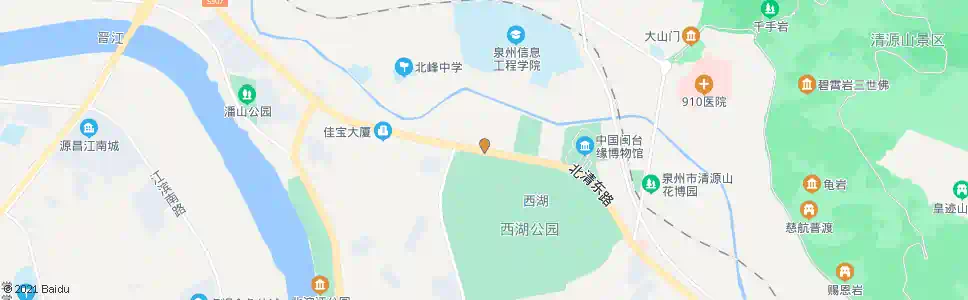 泉州北清东路_公交站地图_泉州公交_妙搜公交查询2025