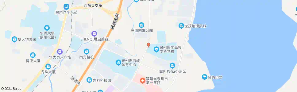 泉州医高专_公交站地图_泉州公交_妙搜公交查询2025