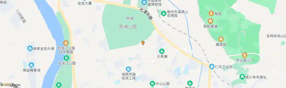 泉州西湖街东段_公交站地图_泉州公交_妙搜公交查询2025
