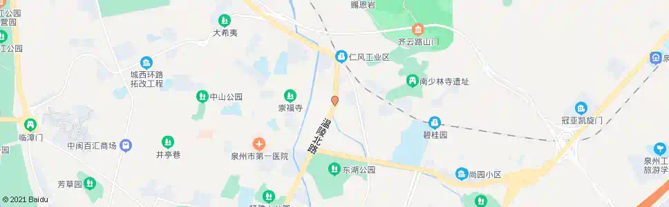 泉州盛达花园_公交站地图_泉州公交_妙搜公交查询2025