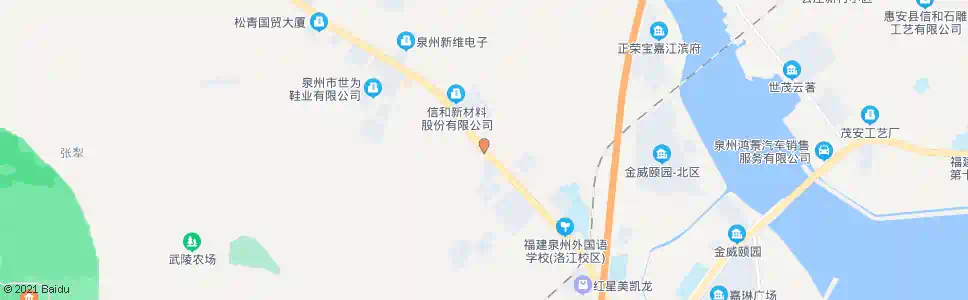 泉州洛江消防大队_公交站地图_泉州公交_妙搜公交查询2025