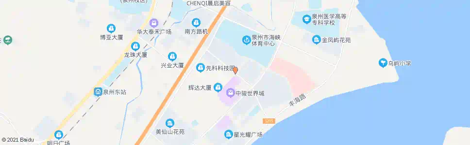 泉州体育街东段_公交站地图_泉州公交_妙搜公交查询2025