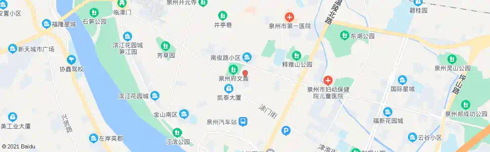 泉州百源路_公交站地图_泉州公交_妙搜公交查询2025